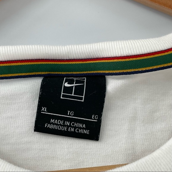 NikeCourt white t-shirt size Xl - Picture 3 of 9